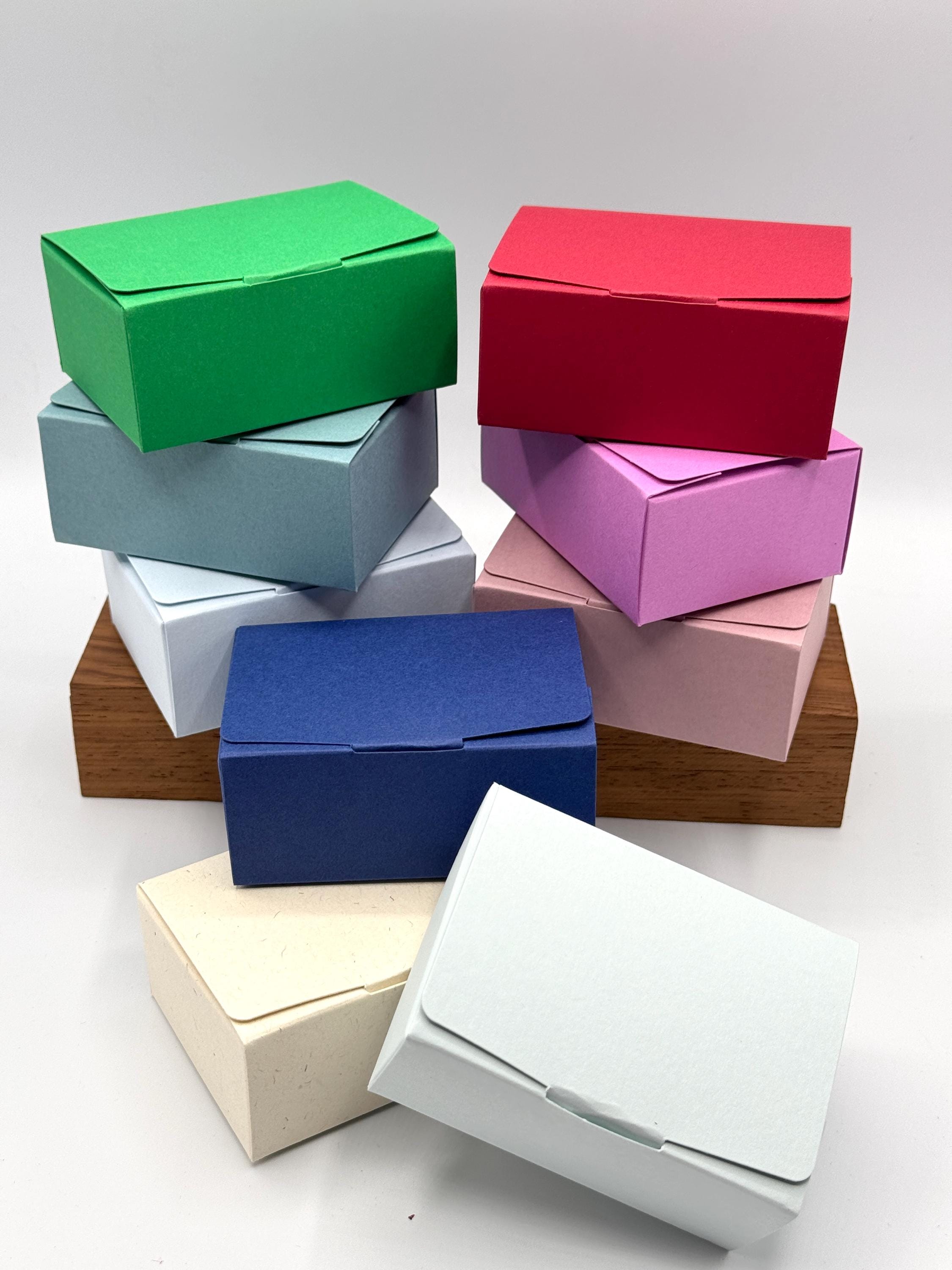 10 X Small RECTANGLE COLOURED Gift Boxes | Size 8.5cm X 6 X 3.5cm - Etsy