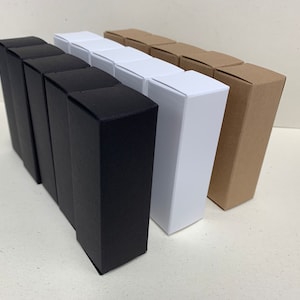 10 x 100ml Bottle Boxes | Size 48 x 48 x 145mm - Spray bottle / Dropper bottle