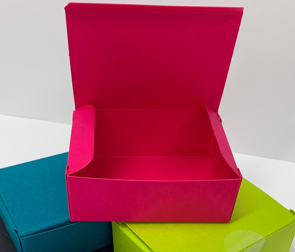 10 x MEDIUM RECTANGLE Coloured Gift Packaging Boxes Gift Box Etsy