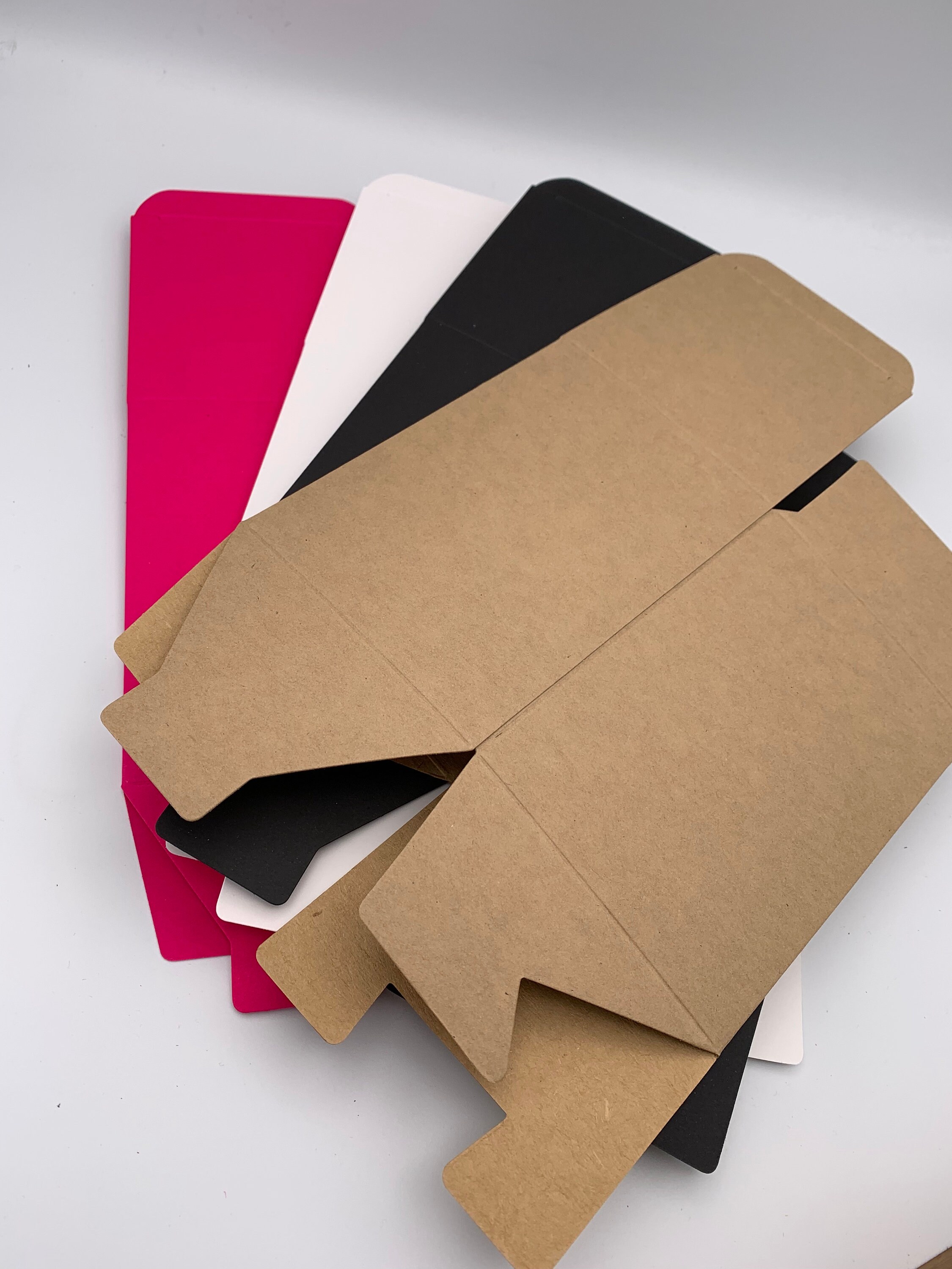 Color/size Boxes 5 X LARGE UPRIGHT Coloured Boxes - Size 9 X 9 X 13cm | Packaging Box ...
