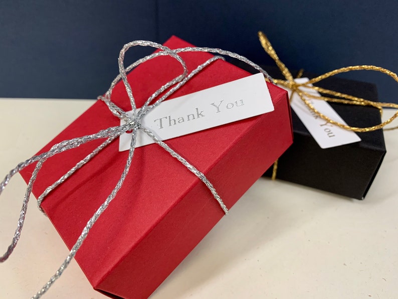 10 x Small Coloured Gift Packaging Boxes Gift Box Favour Etsy