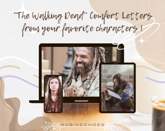 The Walking Dead: ¡Cartas de consuelo de tus personajes favoritos!