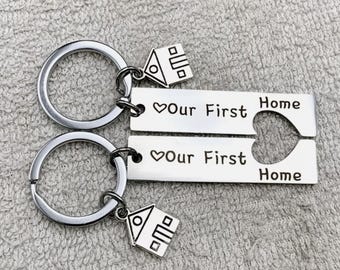 Our First Home Keyring 2026 | New Home New Beginning New Memories Housewarming Gift