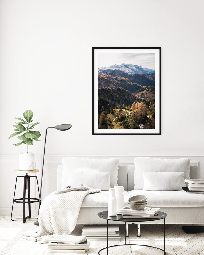 Landscape Print Mountain Wall Art Photography Nature Etsy