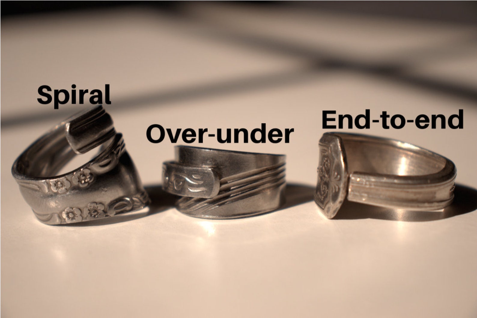 Handmade Custom Utensil Rings Etsy