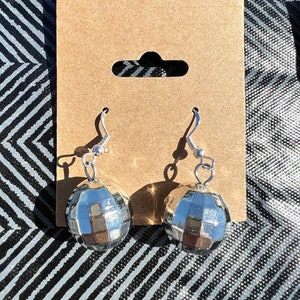 Disco Ball Earrings