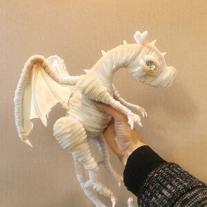 Brown Dragon doll,Custom plush dragon Toy,personalized realistic fantasy creatures plush,Fantasy Dragon,pterosaur dinosaur for her