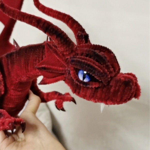 Fantasy Dragon Plush - Etsy