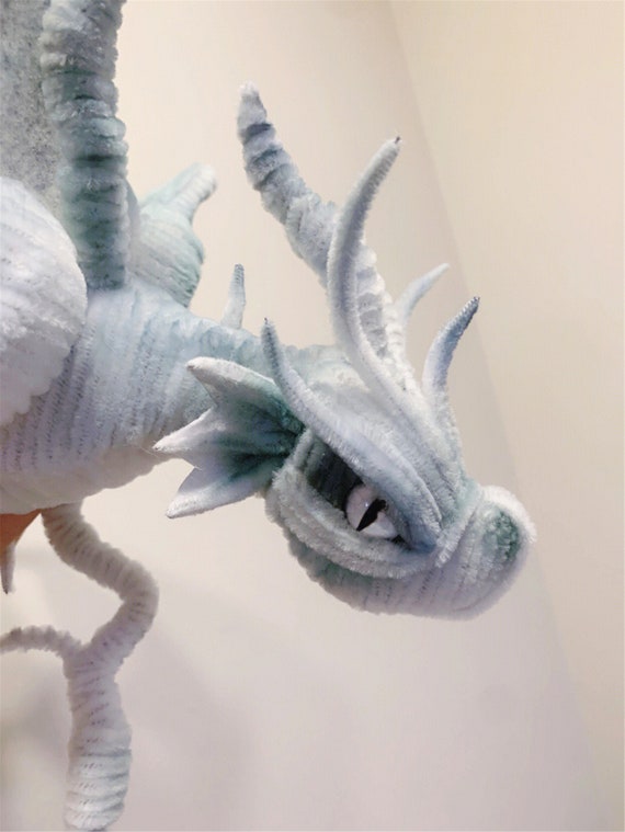 ブルードラゴンエンジェルドラゴン人形おもちゃ、カスタムホワイト