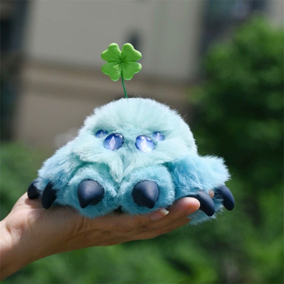 Blue Ghost Spider Dolls cute Spider Toy Muppet animal Ragdolls barbie Plush Toys reborn Baby Doll personalized Realistic Fantasy Creatures Etsy UK