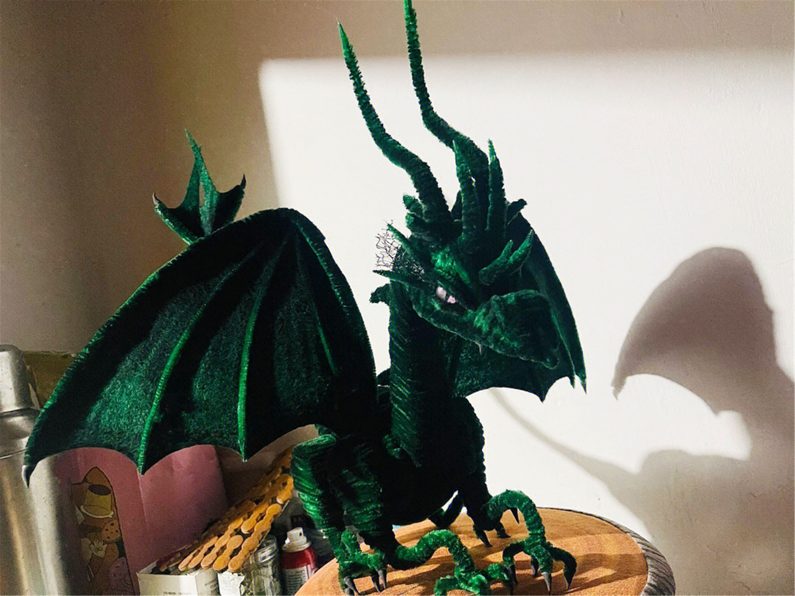 Dark Green Dragon Doll,custom Plush Dragon Toy,personalized