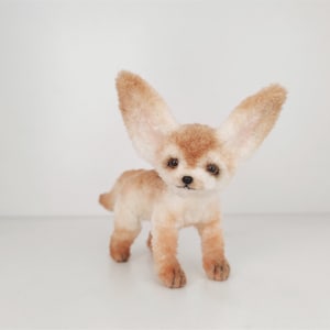 Fox stuffed animal Dolls,crochet fox soft toy,plush bunny rabbit,felt stuffed fox plush,christmas stuffed animals,realistic fantasy creature