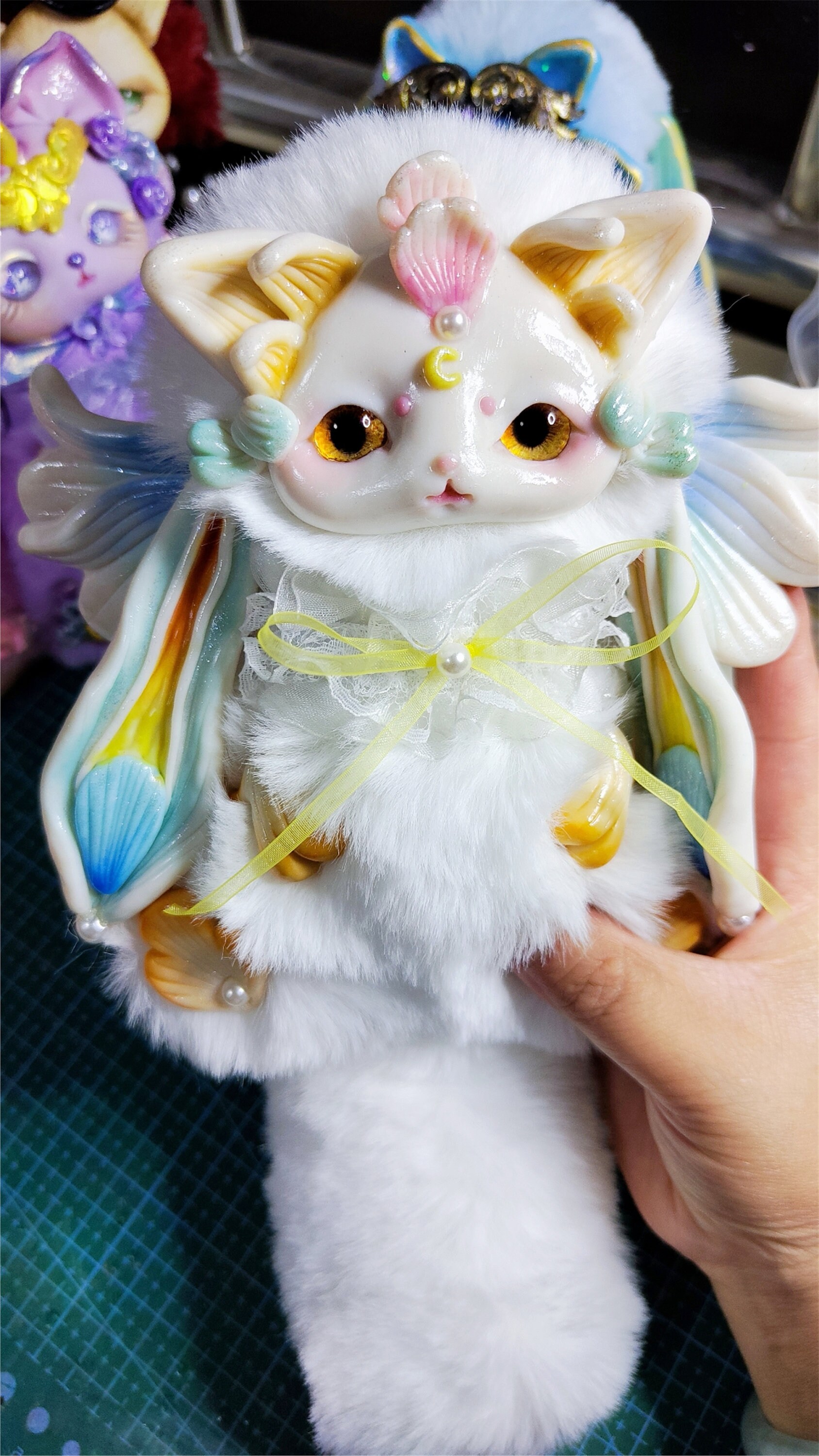 Rabbit Doll Making Ragdoll,bunny Muppets,fairy Plush Barbie Toy,crochet ...