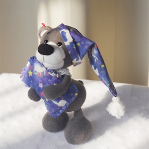 Crochet Bear Doll,kawaii cat Plushie dog Doll,fawn doll crocodile doll deer handmade Elk dolls,Custom Baby Mouse dog Muppet Christmas gifts
