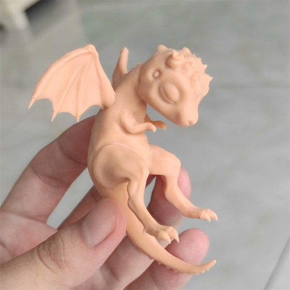 Dragon Sleepy Babe Dragon Toy cute Dragon Pets microscopic Baby Dragon custom Dragon Doll realistic Fantasy Creatures Kawaii Mini Dragons Etsy