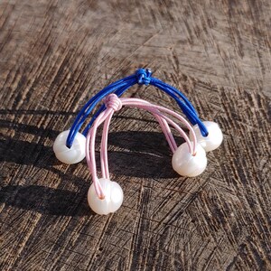 Pearl Hair Ties | Bridal Hair Accessories | 10mm White Pearls