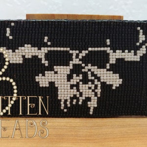 Beaded Danzig Skull Patch - Misfits Samhain