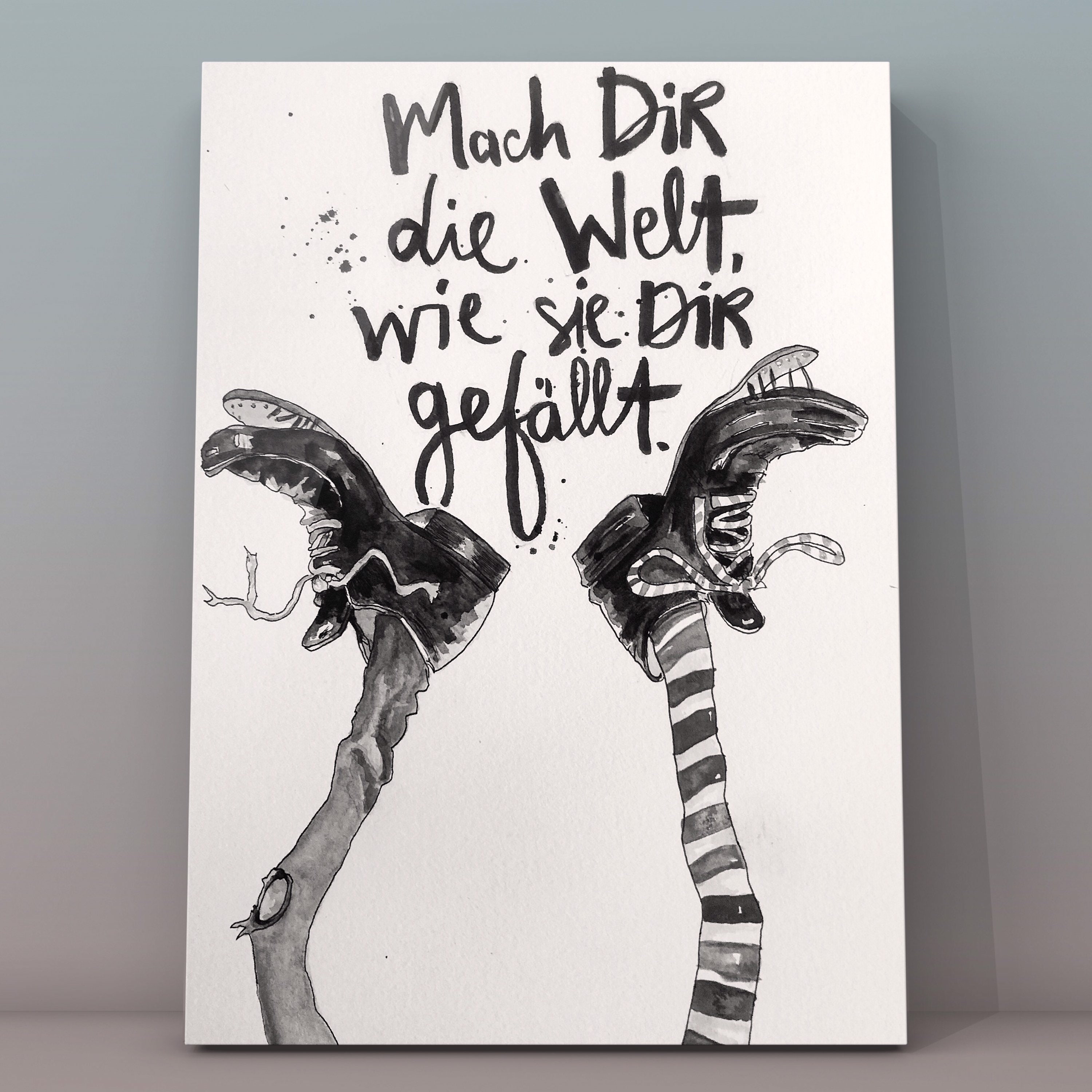 Sei wild frech und wunderbar.Mach dir die Welt wie sie dir Etsy.de