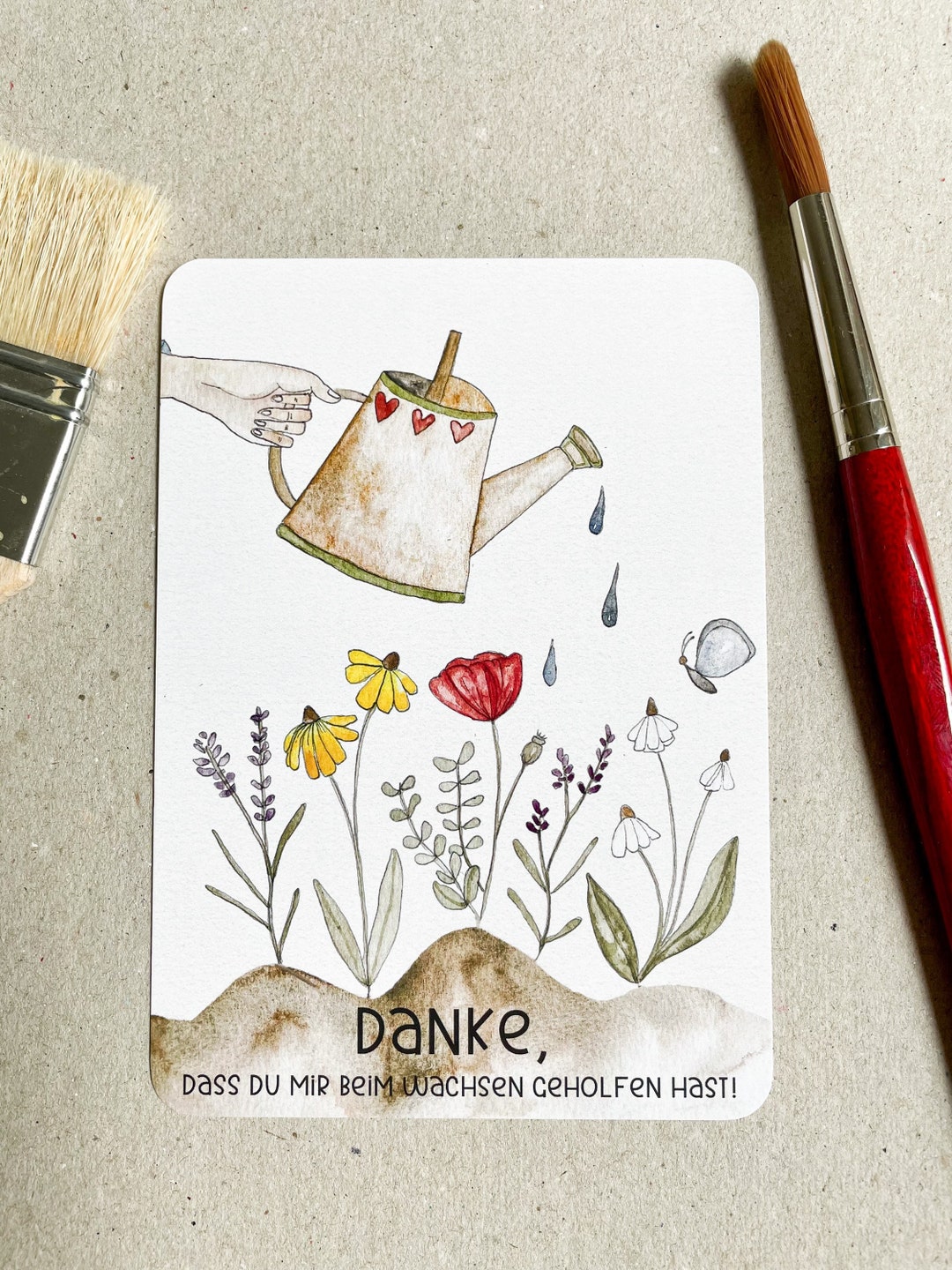 Danke Dass Du Mir Beim Wachsen Hilfst