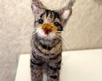 Needle Felted Custom Cats