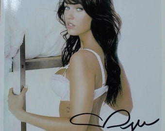 Autographed Photograph - Megan Fox - Actress/Model_8x10 + COA
