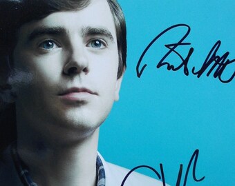 Autographed Poster - The Good Doctor - Richard Schiff, Freddie Highmore + COA