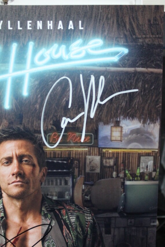 13x19 - 直筆サイン入り映画ポスター - ロードハウス - ジェイク