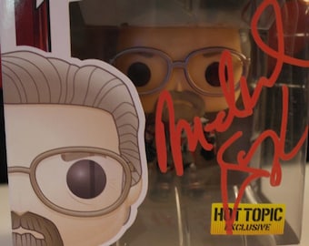 Signed Funko Pop #346 - Ant-man and the Wasp, Hank Pym, Michael Douglas, Exclusive   + COA
