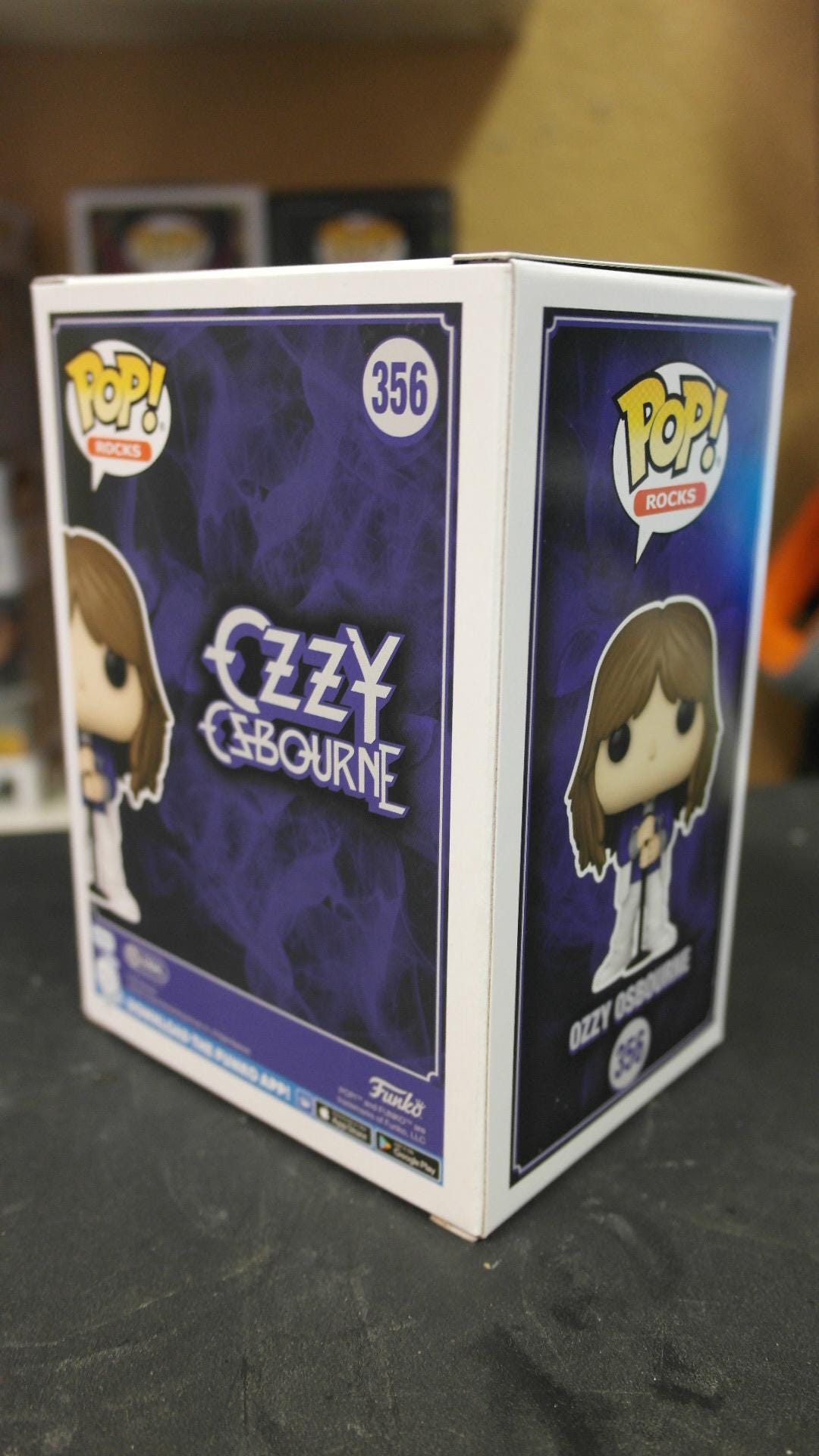 Signed Funko Pop Rocks #356 - Ozzy Osbourne [RIP] + COA - Etsy