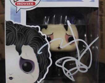 Signed Funko Pop #979 - Edward Scissor-hands - Johnny Depp + COA