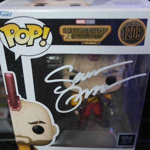 Autographed Funko Pop#1209 - Sean Gunn - Kraglin - Guardians Of The Galaxy + COA
