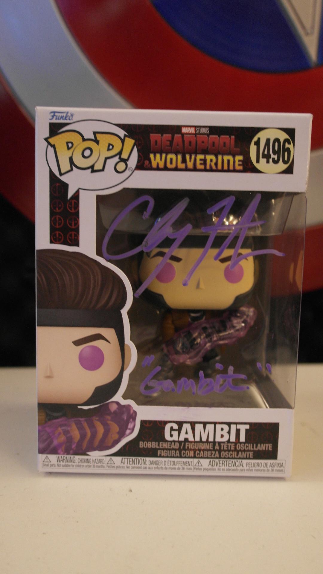 サイン入り Funko Pop #1496 - デッドプール & ウルヴァリン