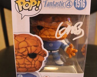 Funko Pop de The Thing firmado: Autógrafo de Ebon Moss-Bachrach + COA