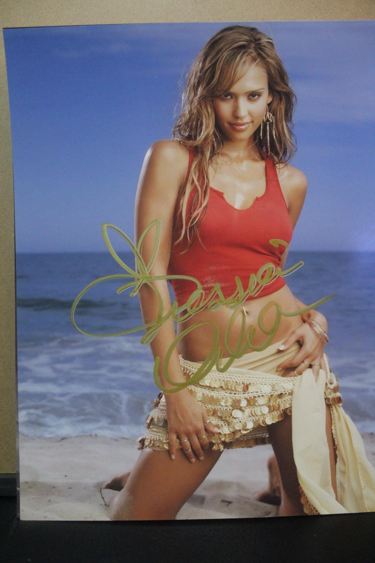 Jessica Alba Poster Photo Print, Art mural non encadré, prêt pour
