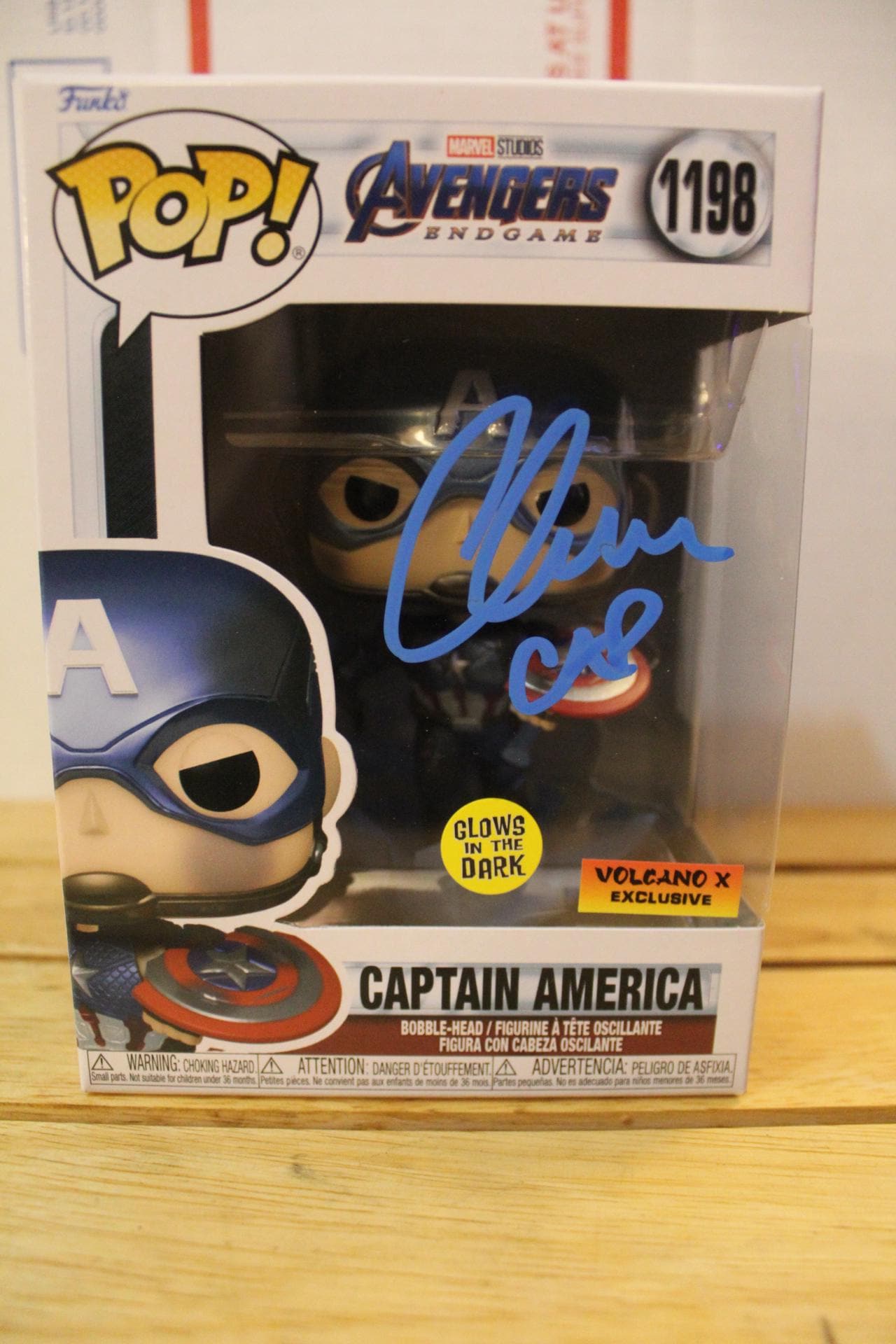 Chris evans signed - Etsy 日本