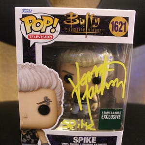 Signed Funko Pop Television #1621 - Buffy The Vampire Slayer - Spike Exclusive - James Marsters + COA