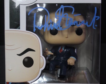 Signed Funko Pop #641 - X-Men - Professor X - Patrick Stewart  + COA