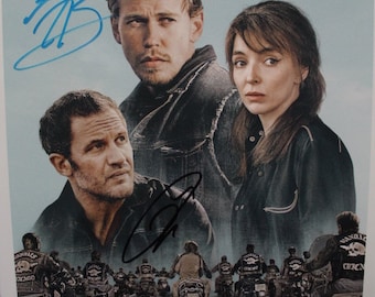 13x19 - Autographed Movie Poster - The Bikeriders - Austin Butler, Tom Hardy + C.O.A.