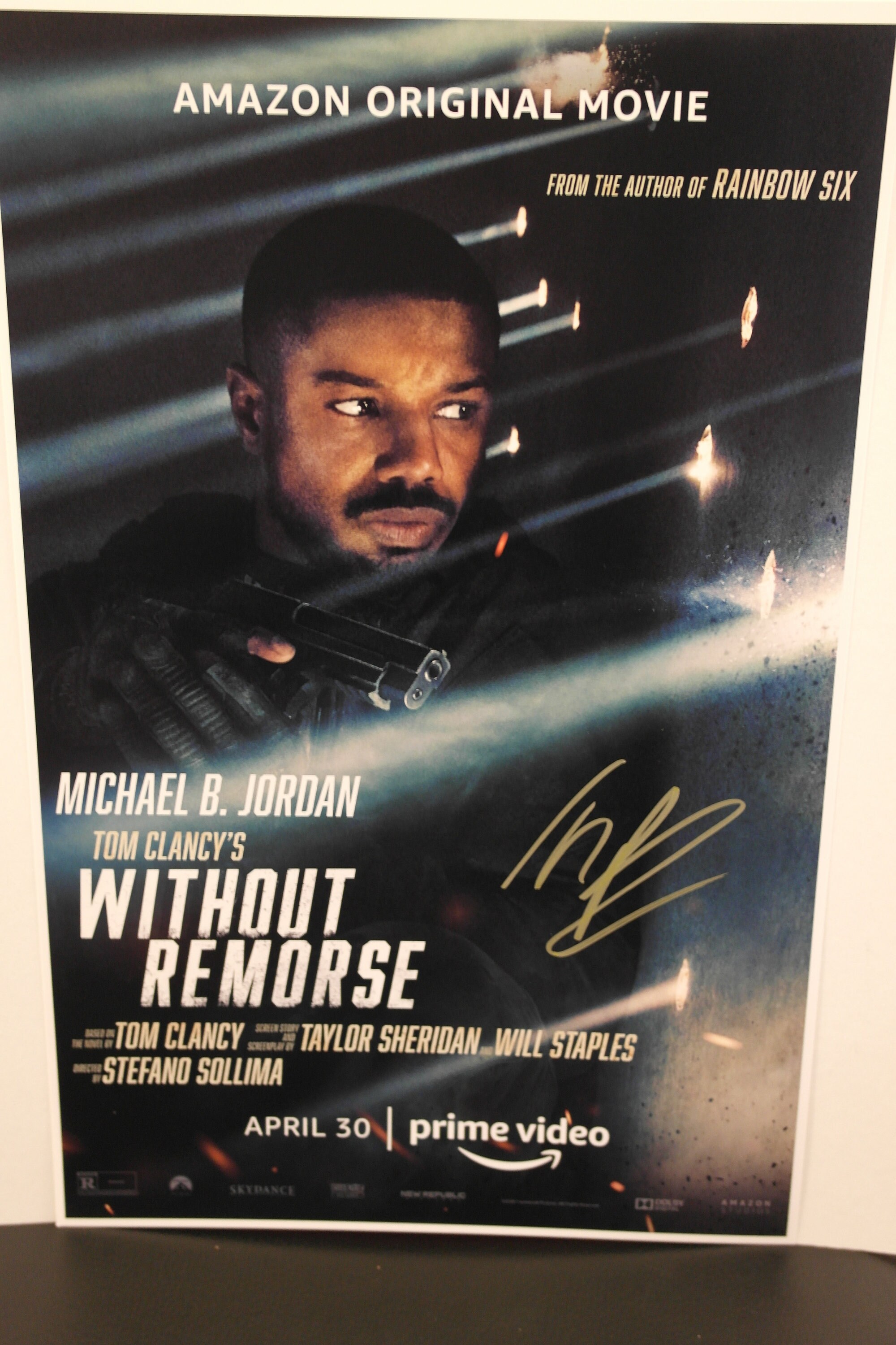 11x17 Autographed Movie Poster Without Remorse Michael Etsy