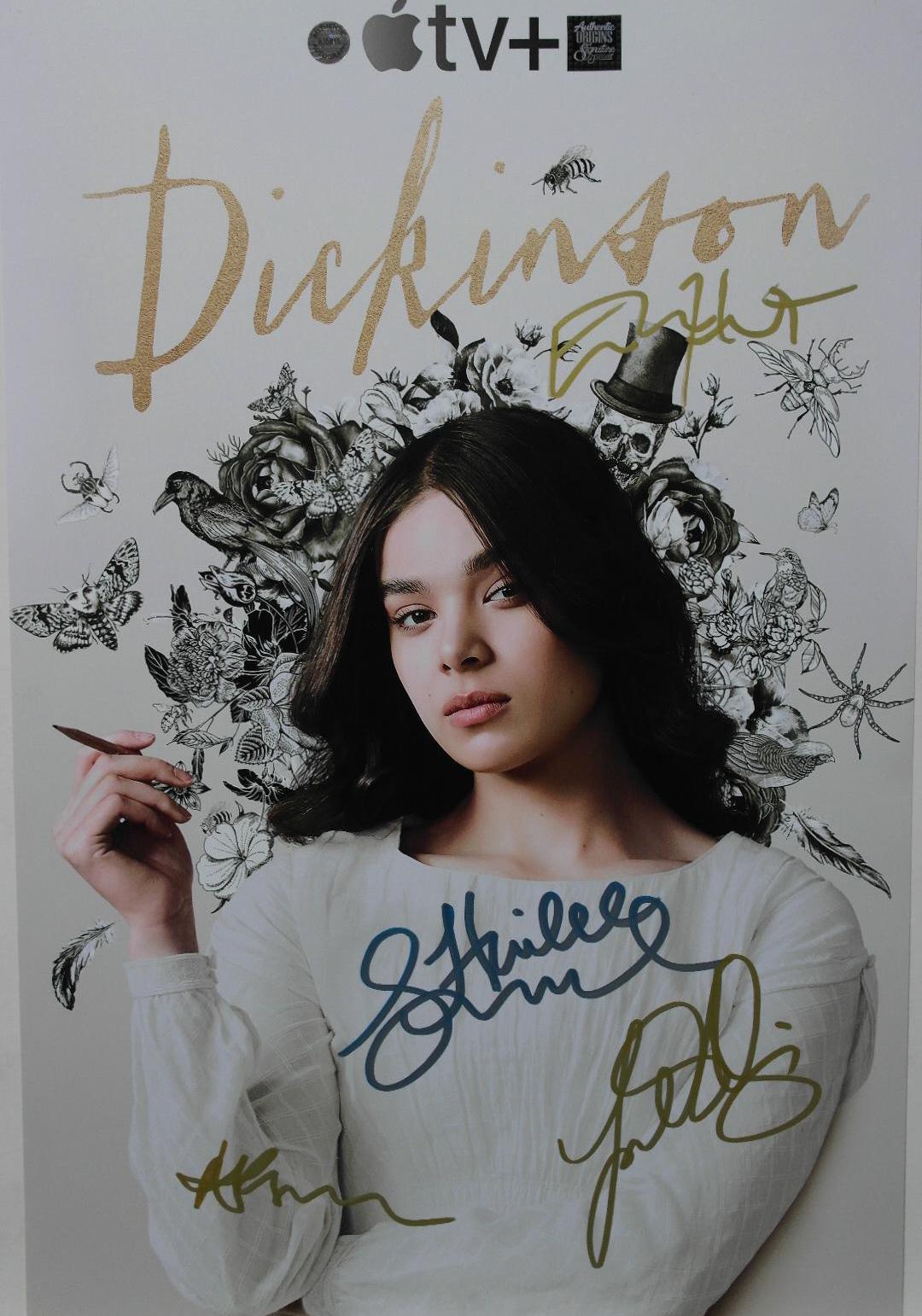 Autographed Poster - Dickinson - Hailee Steinfeld, Ella Hunt, +