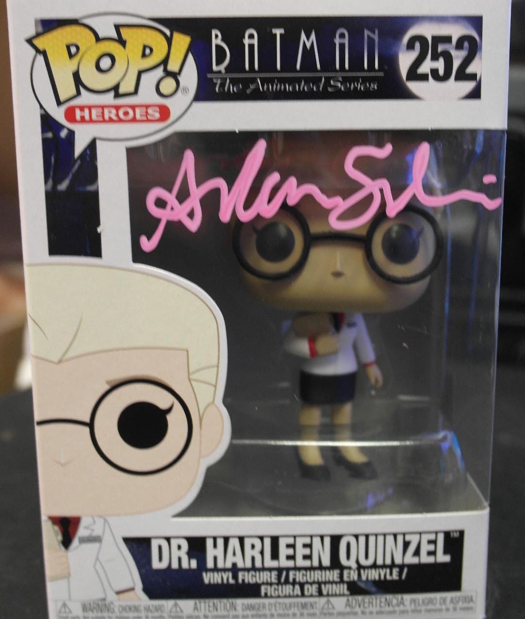 Signed Funko Pop #252 - Batman the Animated Series - Dr. Harleen