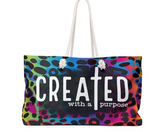 Created With a Purpose Weekend Travel Bag