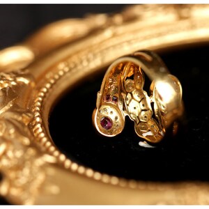 Natural Peach Ruby Oval Cut & White Diamond Handmade 18K Solid Yellow