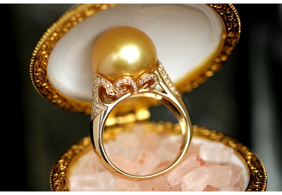 Anello perla deals oro giallo