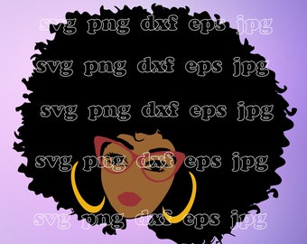 Download Free Afro Woman Svg African American Woman Svg Afro Svg Afro Etsy SVG Cut Files