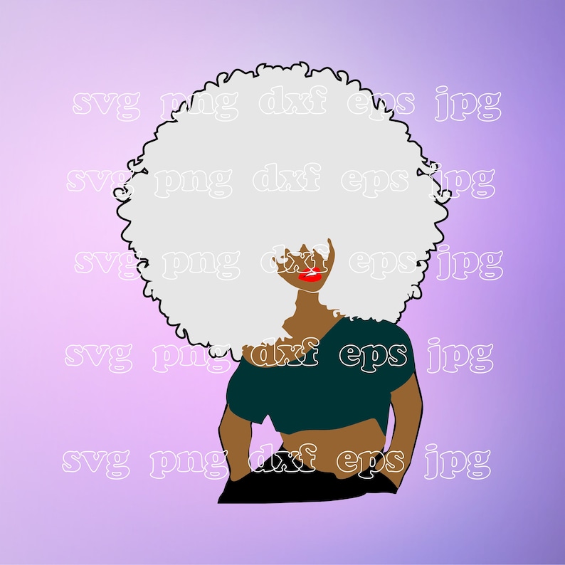 Download Delta Sigma Theta svg Afro woman SVG Delta Sigma Theta | Etsy