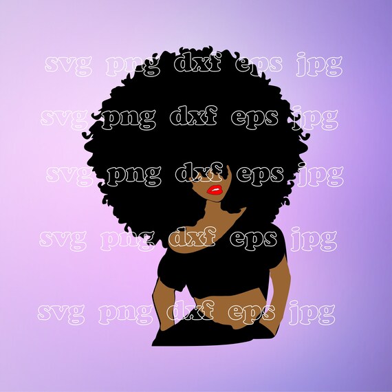 Download Free Afro Girl Svg Strong Woman Svg Black Woman Svg Afro Woman Etsy SVG Cut Files