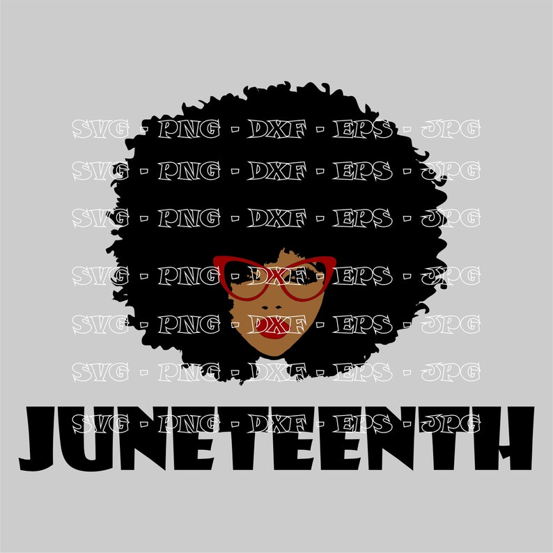 Download Afro woman svg Juneteenth svg Afro svg Afro girl svg | Etsy