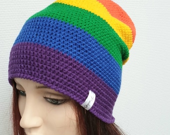 Rainbow Pride Hat  LGBTQ  Pride Flag  LGBT Gay Pride  Gay Pride Hat LGBT+