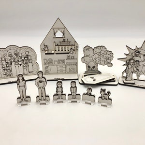 Gift for teaching children after a loved one passes away Plan of Happiness Playset Plan of salvation playset lds gift to comfort death